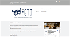 Desktop Screenshot of feto.fi